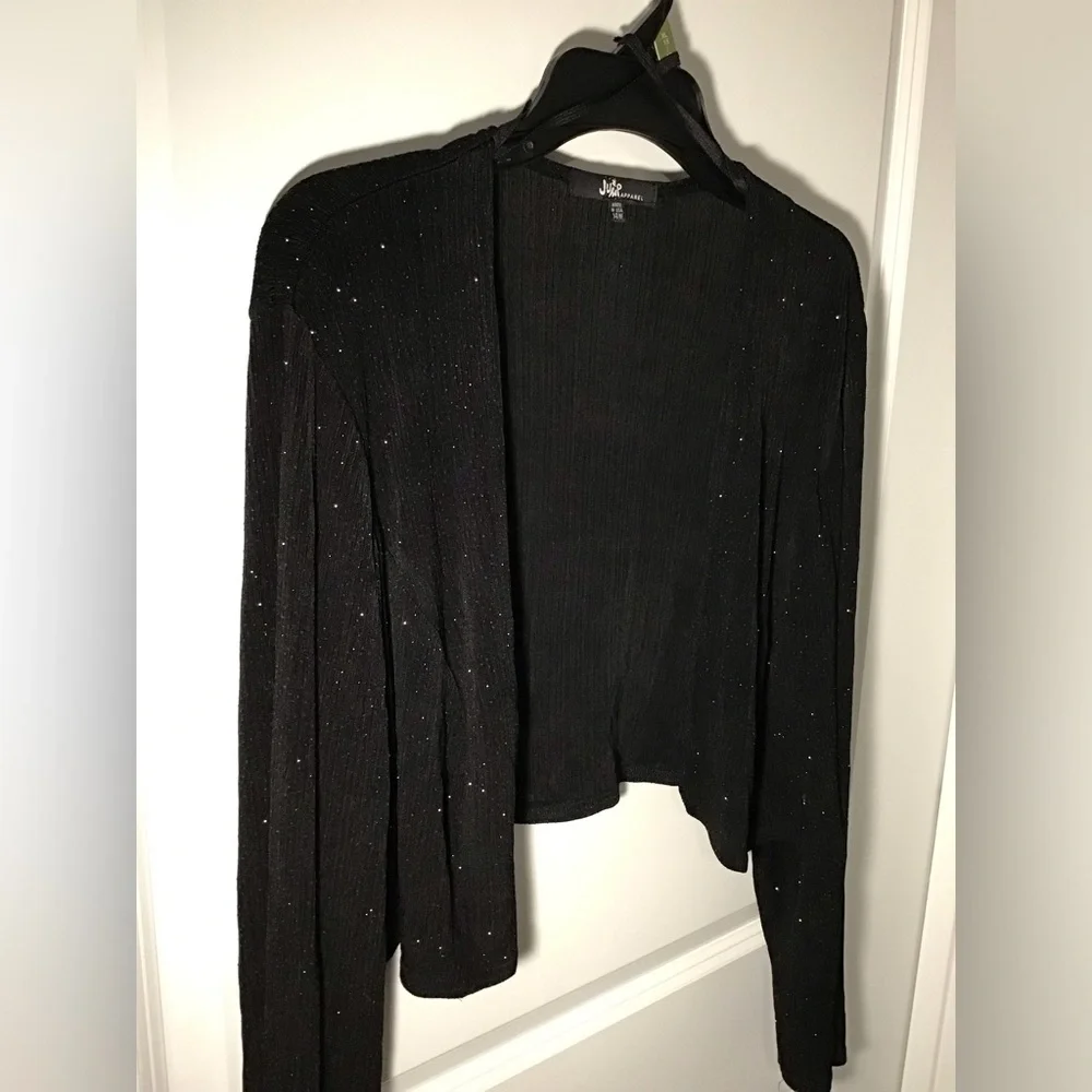 Jump Apparel Classic Black Women's Shrug 14W